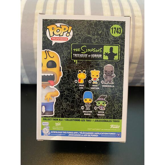 Funko Pop Television:  The Simpsons - Crazy Homer - Picture 3 of 6